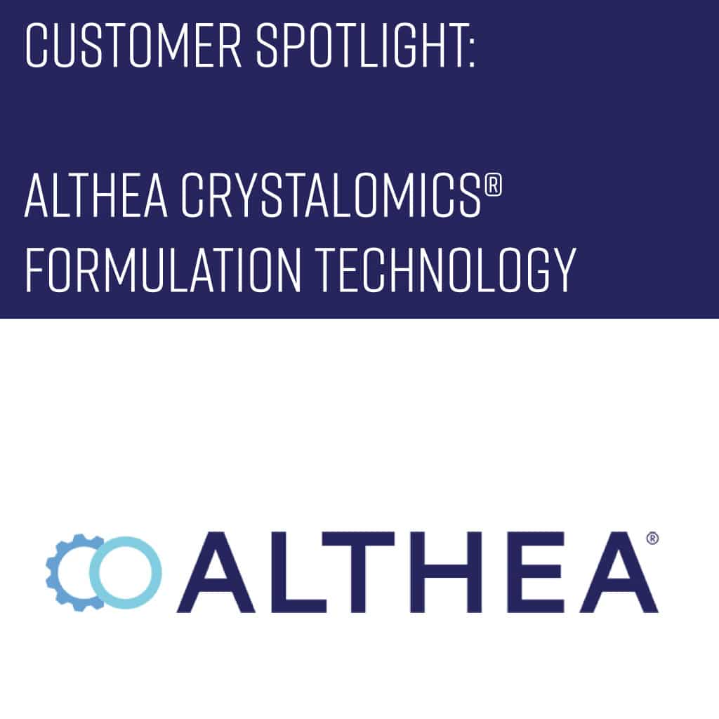 Customer Spotlight: Althea Crystalomics® Formulation Technology